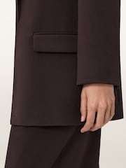 AllSaints Red Aleida Tri Blazer - Image 5 of 7