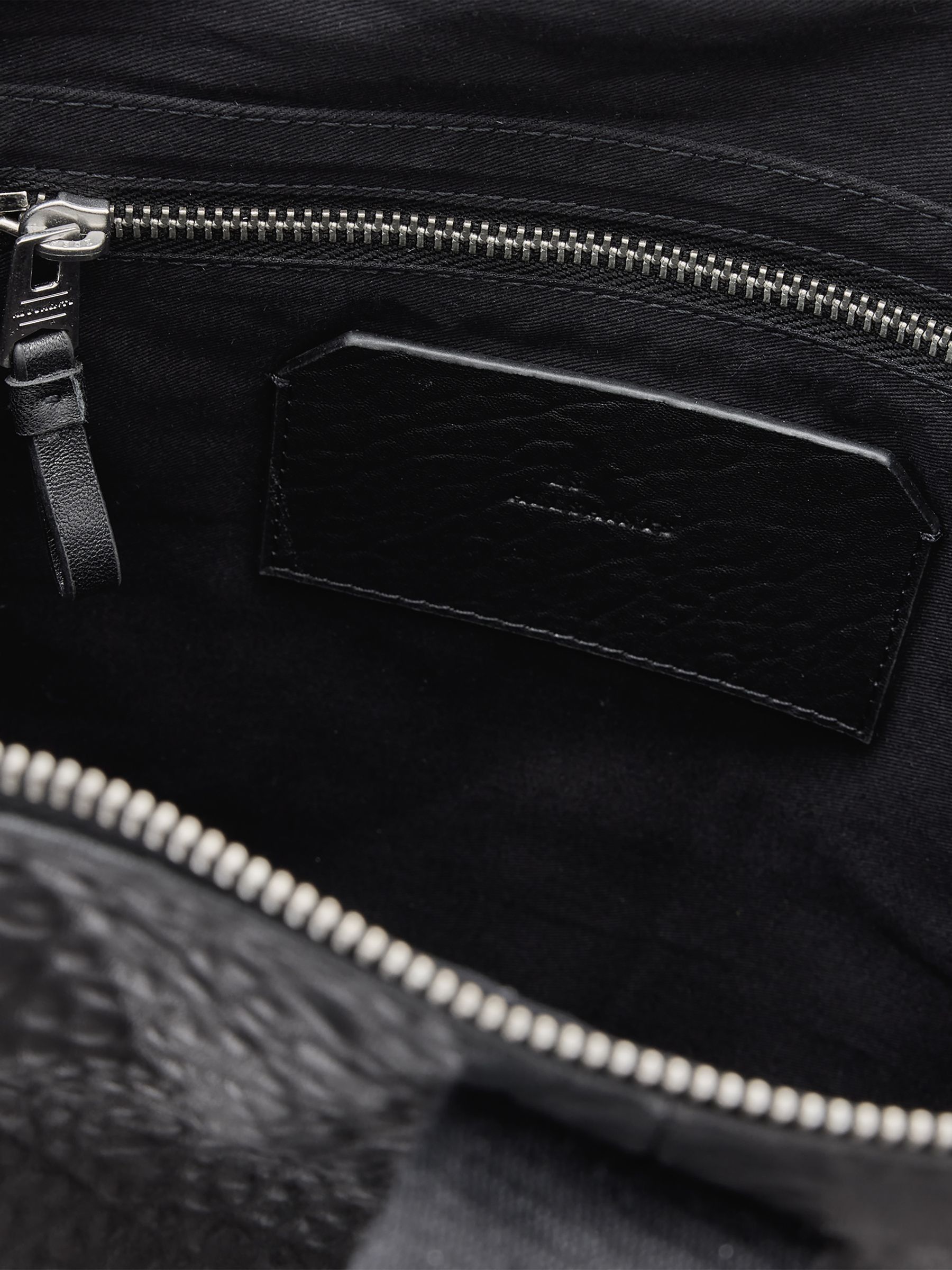 Buy AllSaints Black Kei Leather Backpack from Next USA