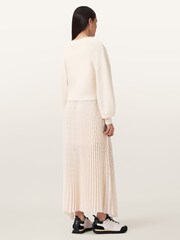 AllSaints White Sinead Dress - Image 8 of 9