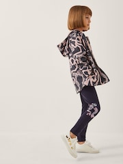 Monsoon Blue Bow Print Rain Mac - Image 1 of 1
