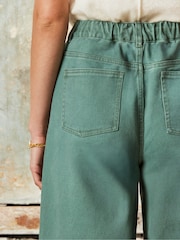 Ro&Zo Green Denim Drawstring Waist Jeans - Image 5 of 6