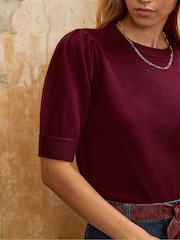 Ro&Zo Red Cappuccino Cashmere Blend Knit Jumper - Image 4 of 4