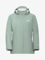 Jack Wolfskin Green Trailtime 2 Layer Waterproof Jacket - Image 1 of 3