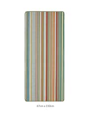 My Mat Candy Multi Green Stripe Runner - Image 2 of 4