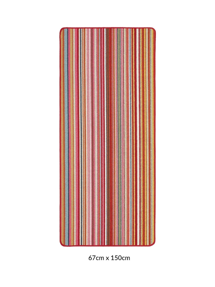 My Mat Candy Multi Bright Stripe Runner - Image 2 of 4