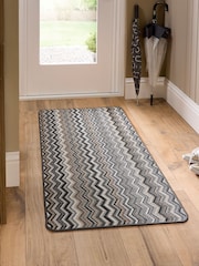 My Mat Candy Multi Monochrome Zig Zag Runner - Image 1 of 3