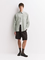 NN.07 Green Deon Long Sleeve Shirt - Image 2 of 7