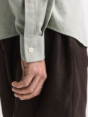 NN.07 Green Deon Long Sleeve Shirt - Image 5 of 7