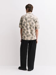 NN.07 Natural Ole Relaxed Fit Linen Blend Shirt - Image 3 of 4