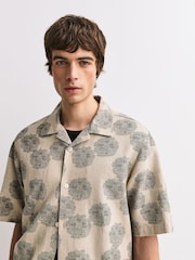 NN.07 Natural Ole Relaxed Fit Linen Blend Shirt - Image 4 of 4