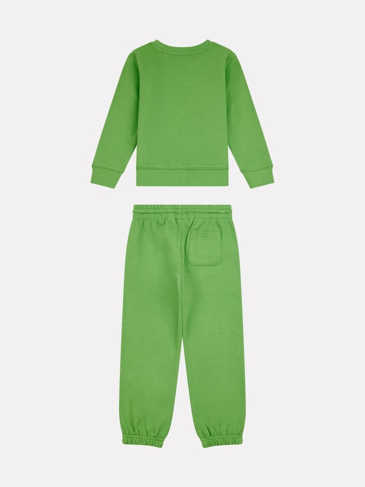 New Balance Green FT Crew & Joggers Set - Image 2 of 5