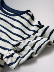 The Set Textured Jersey Dress Cropped Short Sleeve T-Shirt and Shorts Set - 图片5 / 6