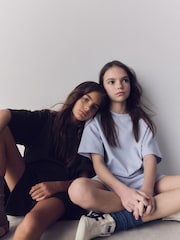 The Set 2 Pack Jersey Interlock Short Sleeve Crew and Short Sets Blue/Brown - Image 7 of 13