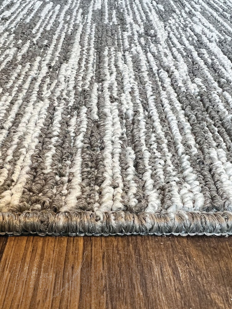 My Mat Silver Broken Stripe Mat - Image 6 of 6 My Mat Silver Broken Stripe Mat - Image 6 of 6