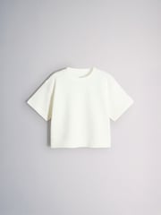 Roz/Crem - The Set 2 Pack Jersey Interlock Short Sleeve Crew and Short Sets - Imaginea 4 din 7