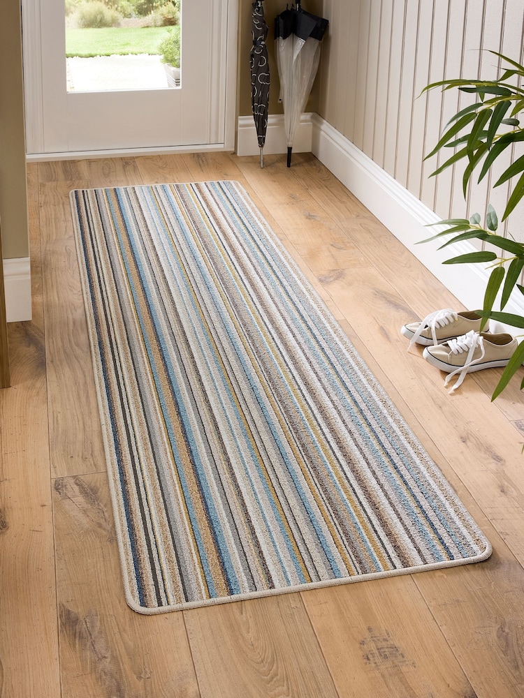 My Mat Candy Multi Natural Stripe Mat - Image 1 of 4