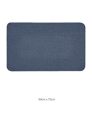 My Mat Navy Plain Mat - Image 3 of 5