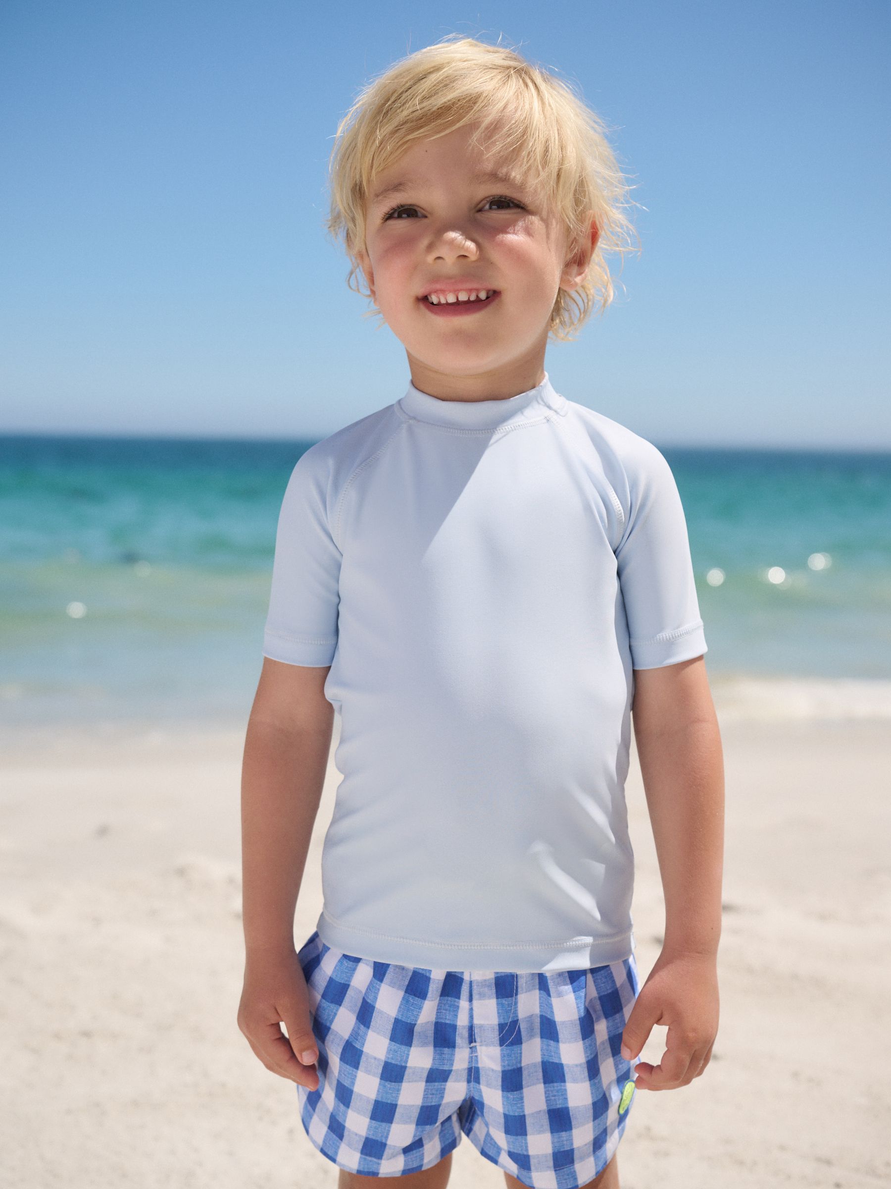 Buy Light Blue Rash Vest (3mths-7yrs) (3mths-7yrs) from the Next UK ...