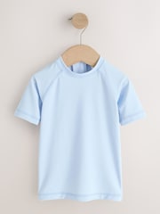 Light Blue Rash Vest (3mths-7yrs) (3mths-7yrs) - Image 1 of 4
