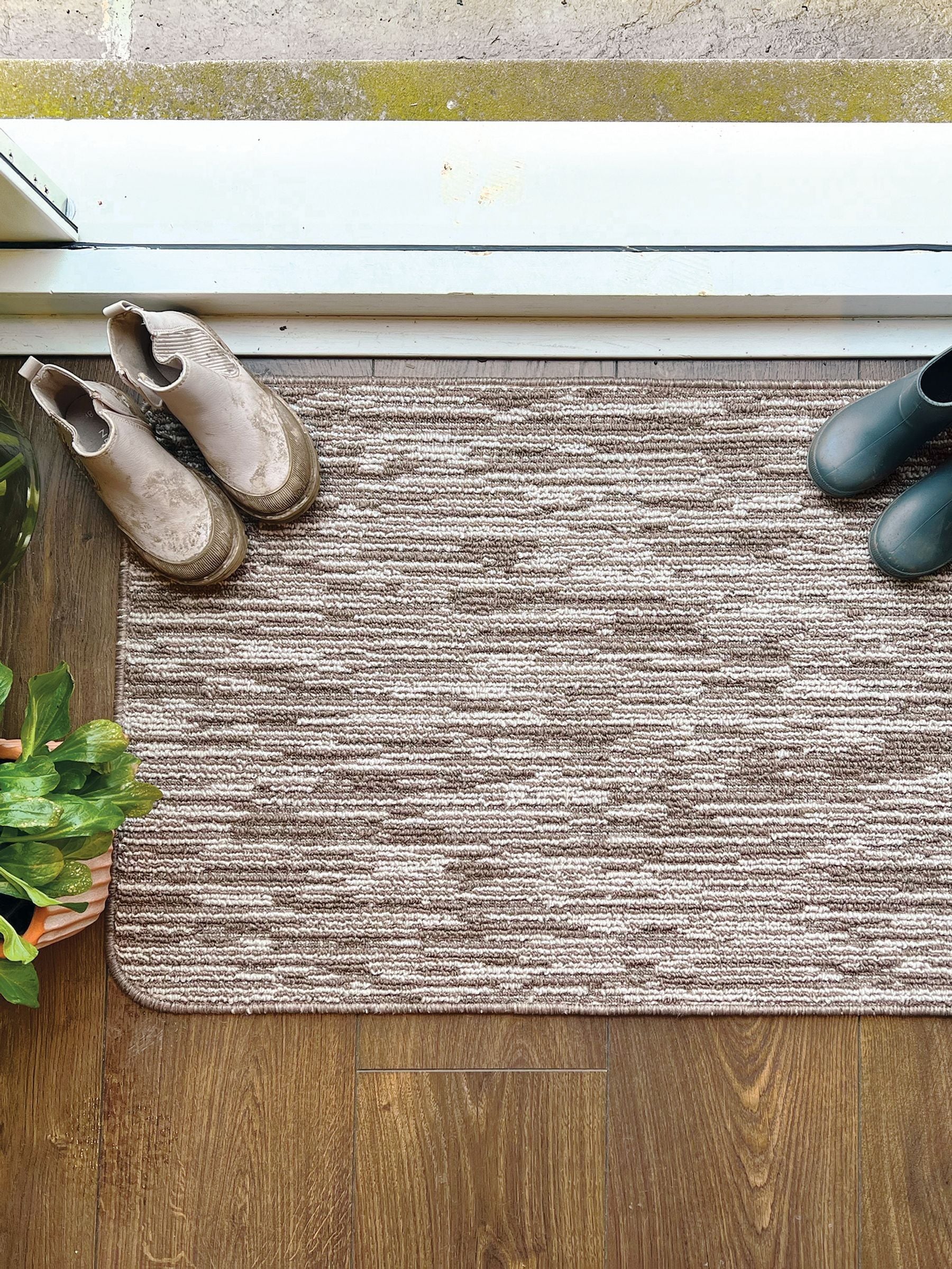 My Mat Stone Broken Stripe Mat