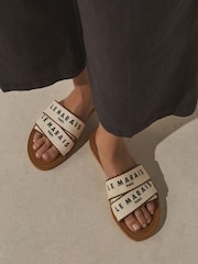 Natural Le Marais Printed Mule Sandals - Image 2 of 9