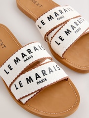 Natural Le Marais Printed Mule Sandals - Image 8 of 9