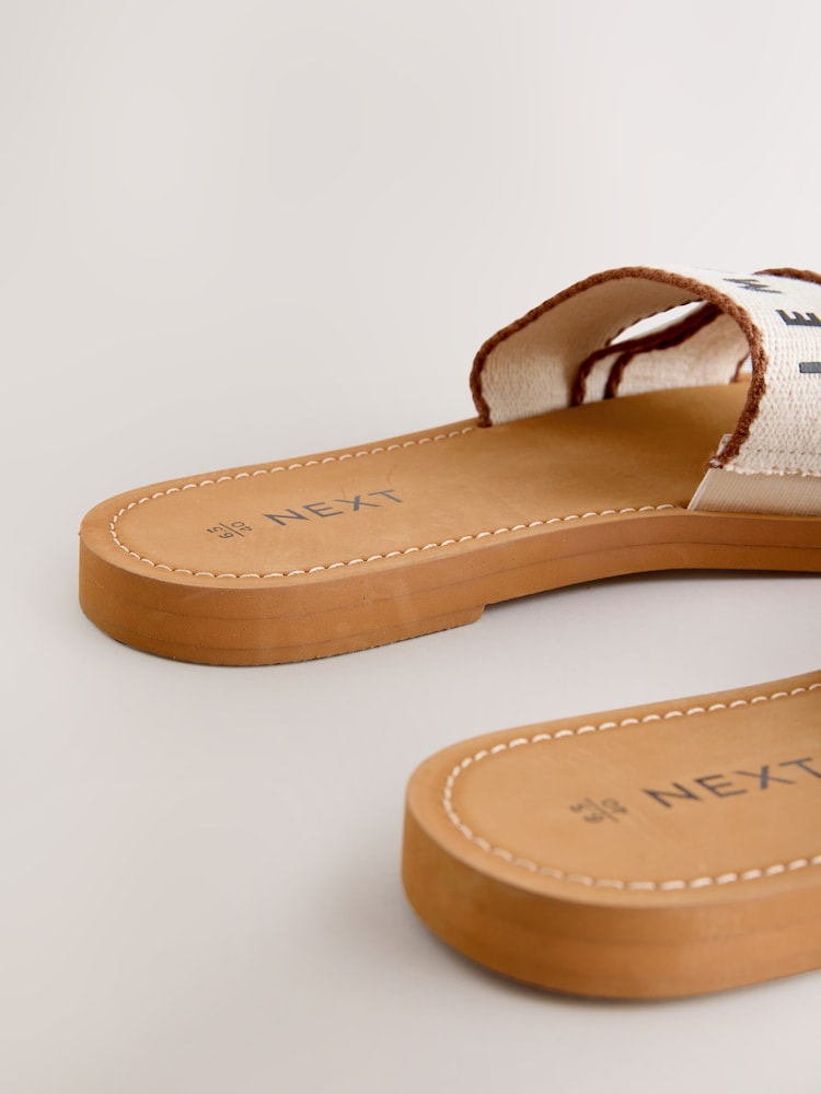 Natural Le Marais Printed Mule Sandals - Image 9 of 9