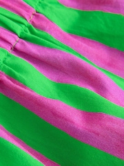 Pink/Green Stripe Embroided Shorts And Top Set (3mths-7yrs) - Image 10 of 11