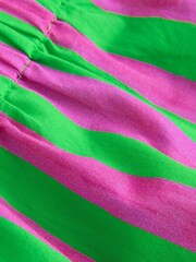Pink/Green Stripe Embroided Shorts And Top Set (3mths-7yrs) - Image 11 of 11