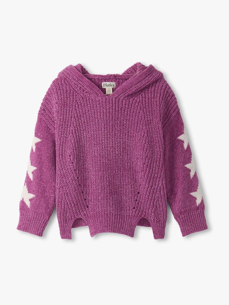 Hatley Pink Radiant Orchid Chenille Jumper - Image 1 of 2