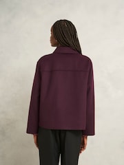 Hobbs Purple Zoe Coat - Image 2 of 4