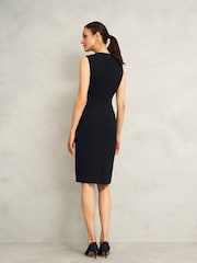 Hobbs Blue Petite Ivy Dress - Image 2 of 4