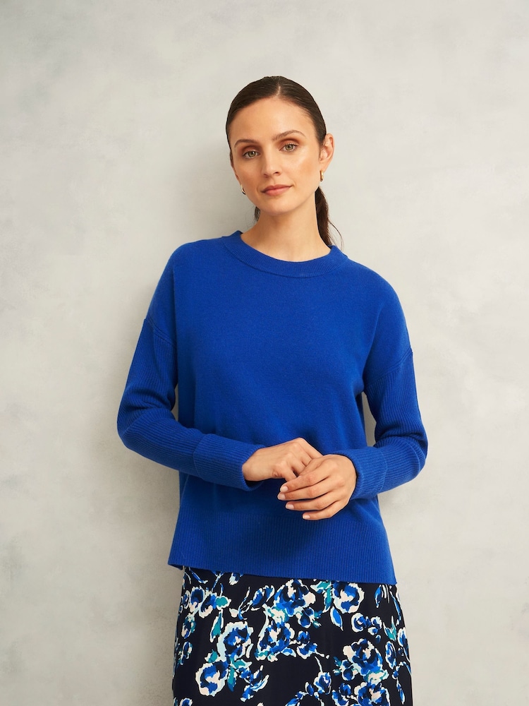Hobbs Blue Darla Jumper - Image 2 of 5 Hobbs Blue Darla Jumper - Image 2 of 5