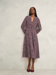 Hobbs Red Aurora Dress - Image 2 of 5
