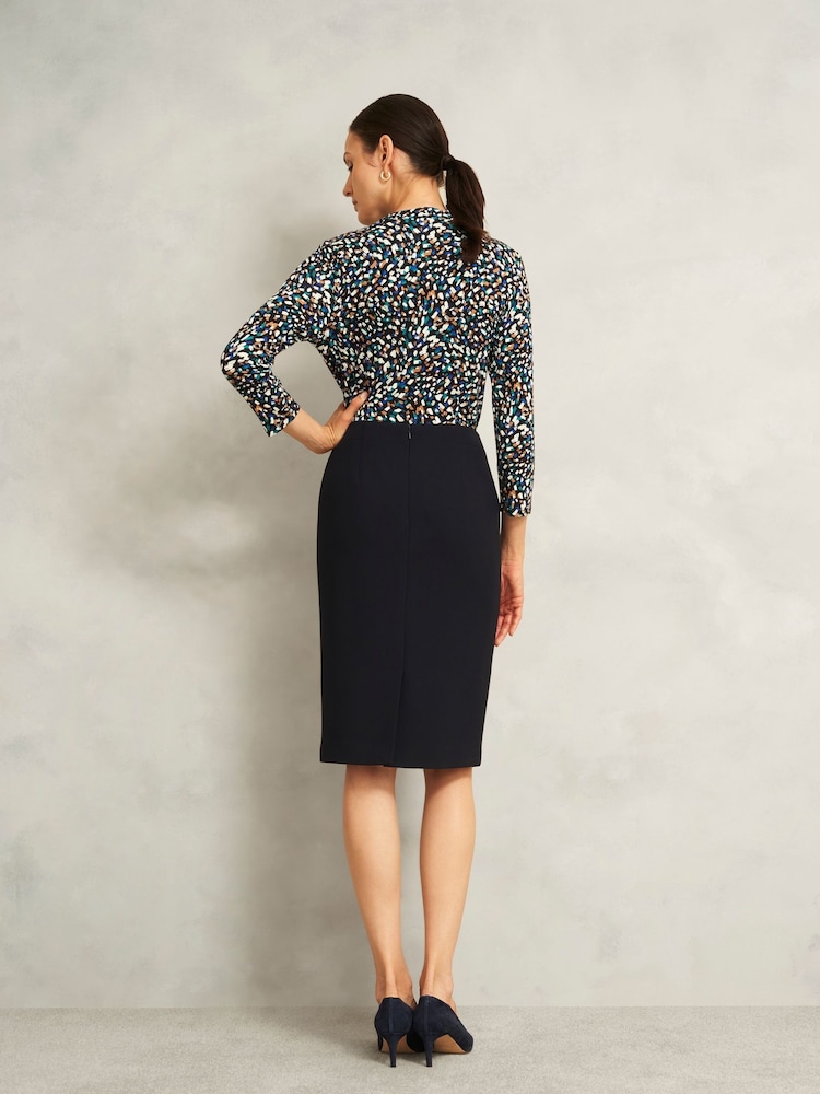 Hobbs Blue Petite Ivy Skirt - Image 2 of 4