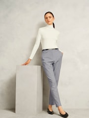 Hobbs Grey Moira Trousers - Image 1 of 4