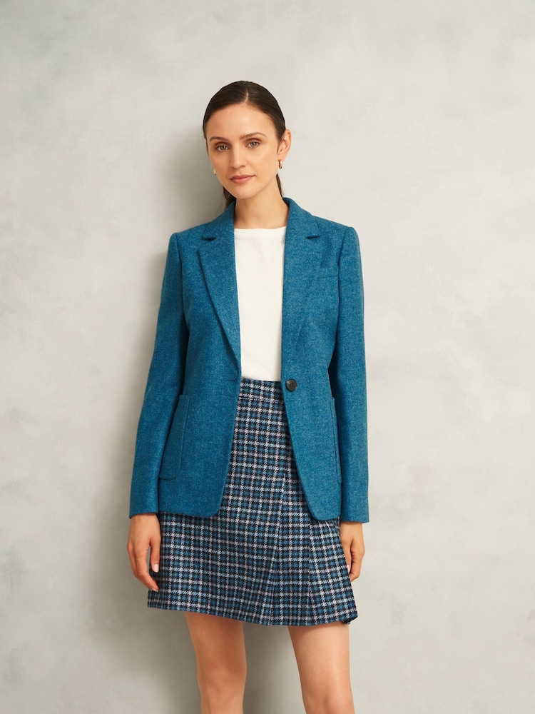 Hobbs Blue Lilla Jacket - Image 1 of 4 Hobbs Blue Lilla Jacket - Image 1 of 4