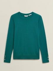 Hobbs Green Penny Merino Jumper - Image 4 of 4