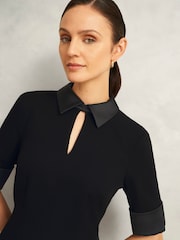 Hobbs Black Stella Dress - Image 3 of 4