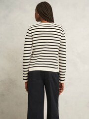 Hobbs White Simona Knitted Jacket - Image 2 of 4