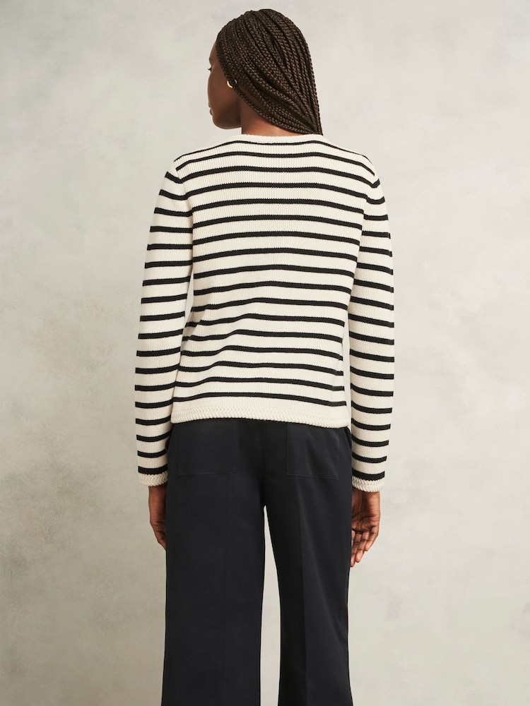 Hobbs White Simona Knitted Jacket - Image 2 of 4