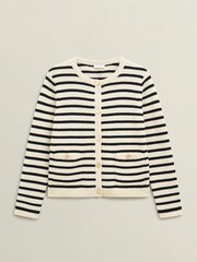 Hobbs White Simona Knitted Jacket - Image 4 of 4