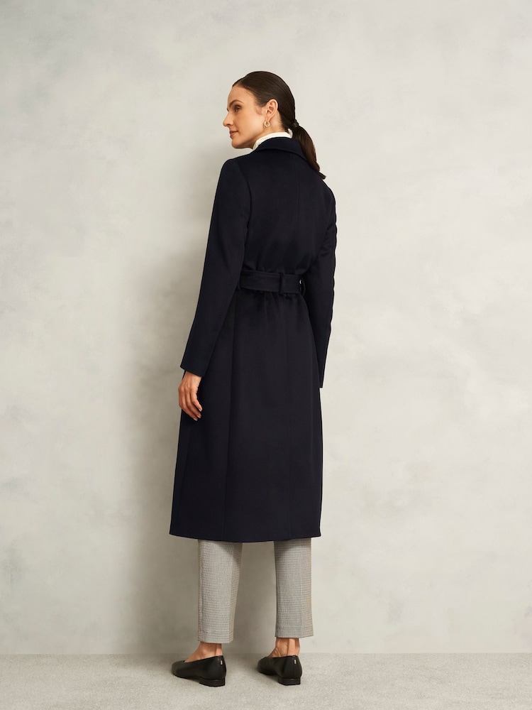 Hobbs Black Livia Wool Coat - Image 2 of 5 Hobbs Black Livia Wool Coat - Image 2 of 5