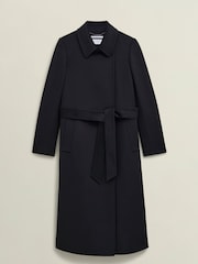 Hobbs Black Livia Wool Coat - Image 5 of 5