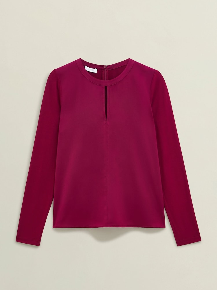 Hobbs Red Savannah Top - Image 1 of 1 Hobbs Red Savannah Top - Image 1 of 1