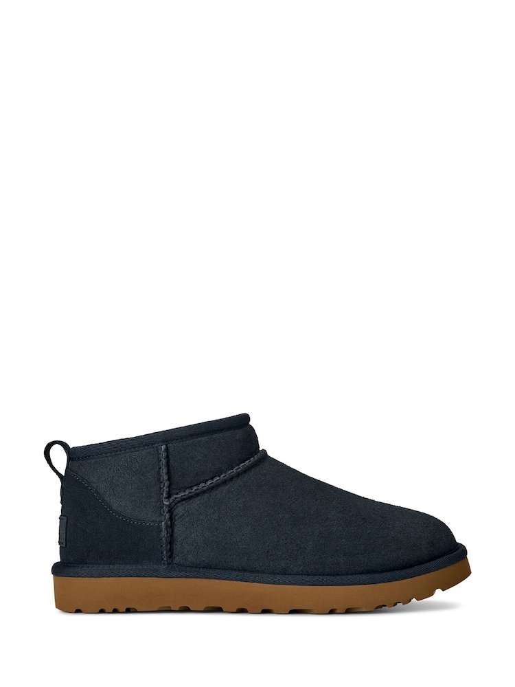 UGG Blue Classic Ultra Mini Boots - Image 1 of 6
