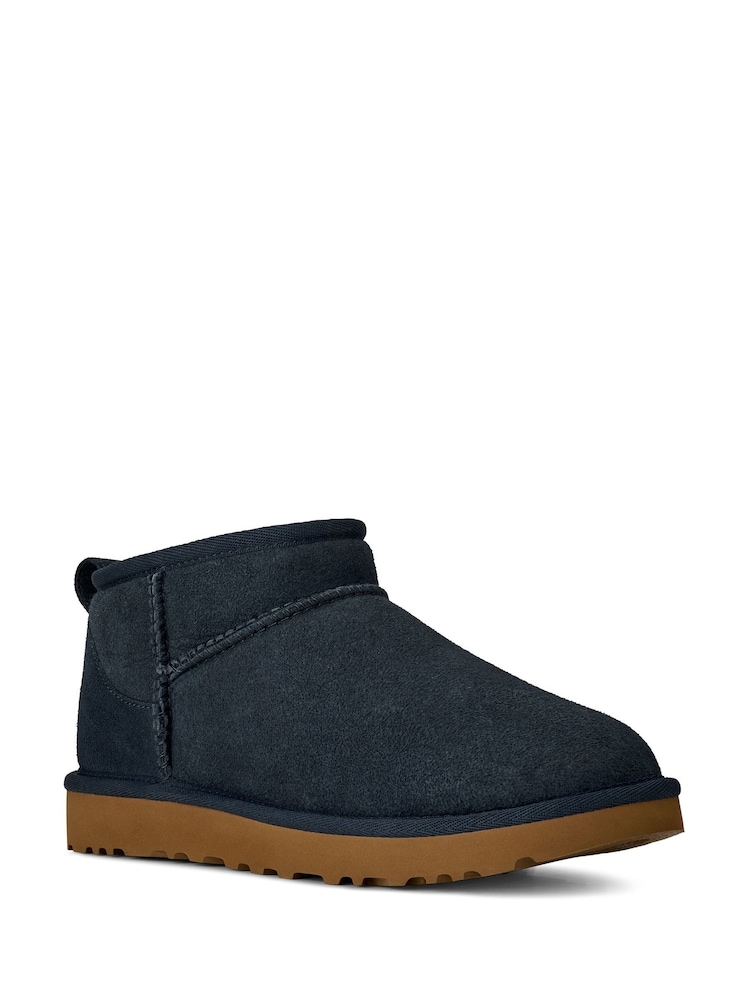 UGG Blue Classic Ultra Mini Boots - Image 2 of 6