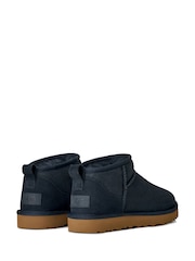 UGG Blue Classic Ultra Mini Boots - Image 3 of 6