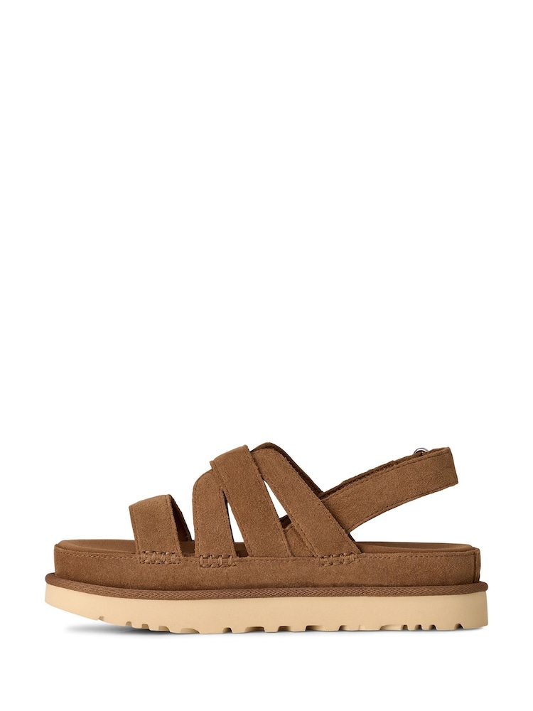 UGG Brown Goldenstar Gleam Sandals - Image 2 of 8 UGG Brown Goldenstar Gleam Sandals - Image 2 of 8