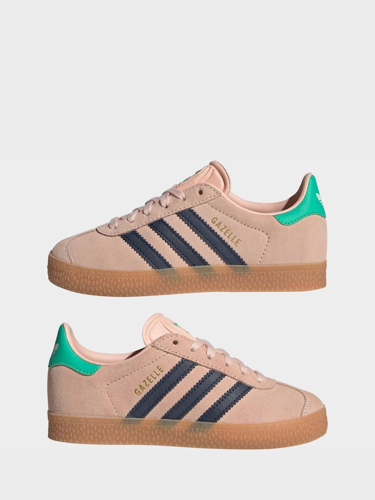Buy adidas Originals Pink Gazelle Kids Trainers from the Next UK online shop